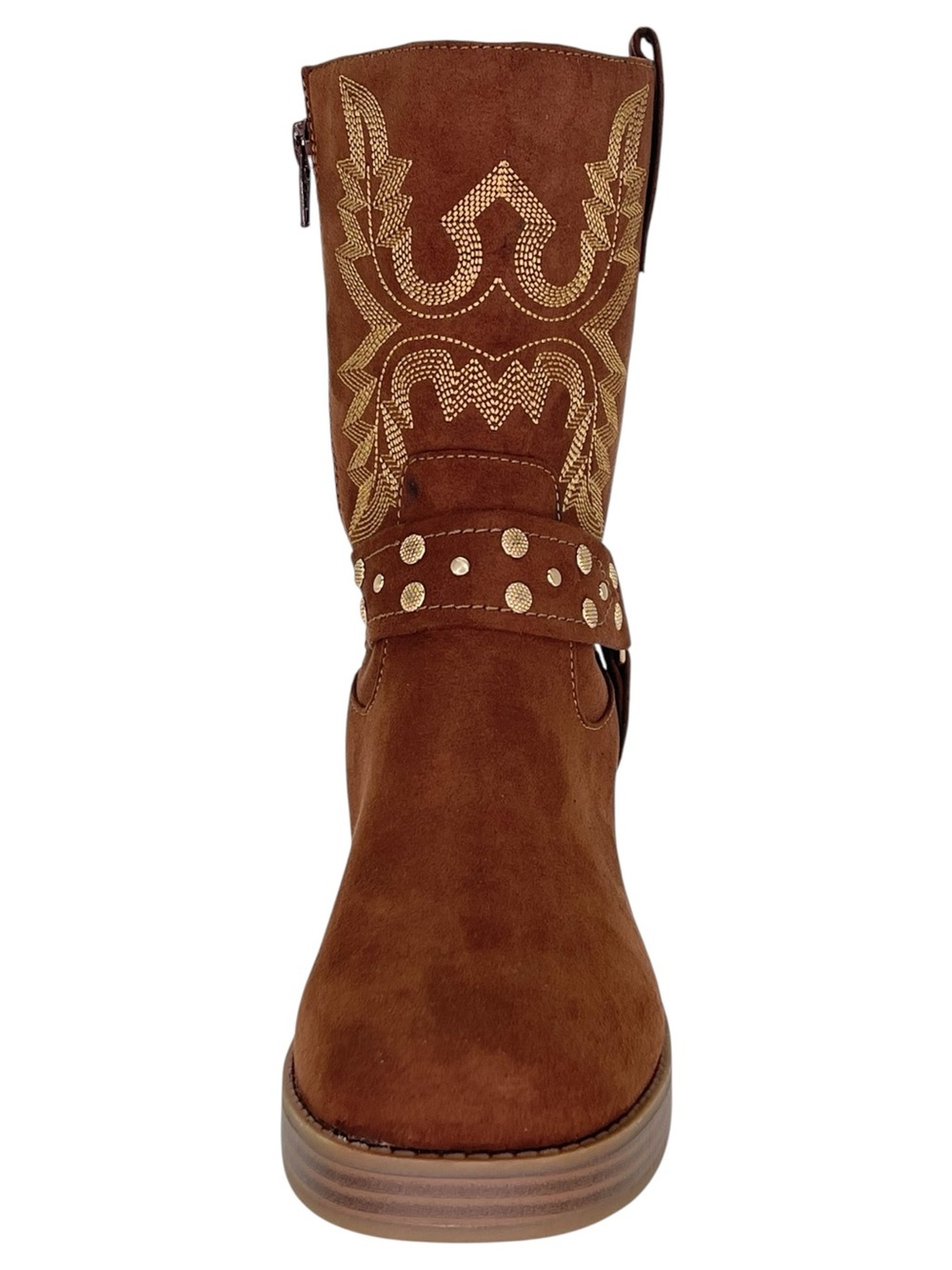Sun + Stone Norahh Brown Western Style Womens Ankle Boots Size 7.5M - Picture 6 of 12